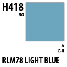 Mr Hobby Aqueous Hobby Colour H418 RLM78 Light Blue